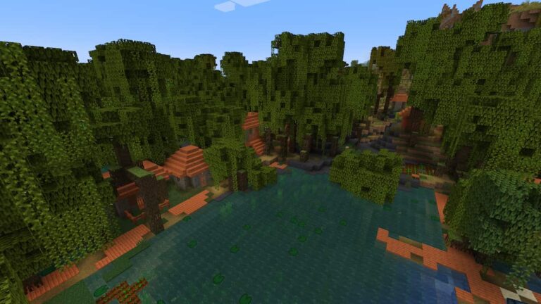 Meilleures graines de marais de mangrove Minecraft pour le substrat rocheux et Java