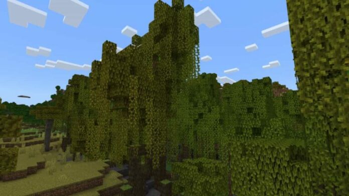Comment faire pousser des arbres de mangrove Minecraft
