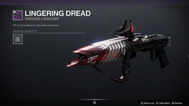 Destiny 2: Lingering Dread God Roll – Meilleurs avantages pour PVE et PVP