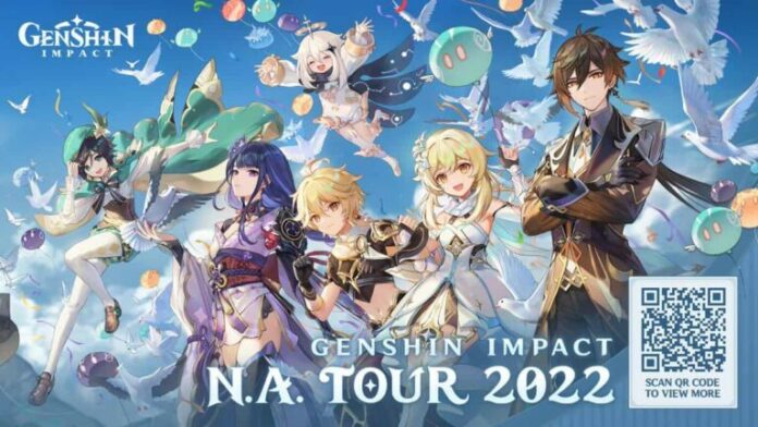 Comment participer à la tournée Genshin Impact NA 2022 - dates, événements, merchandising et plus
