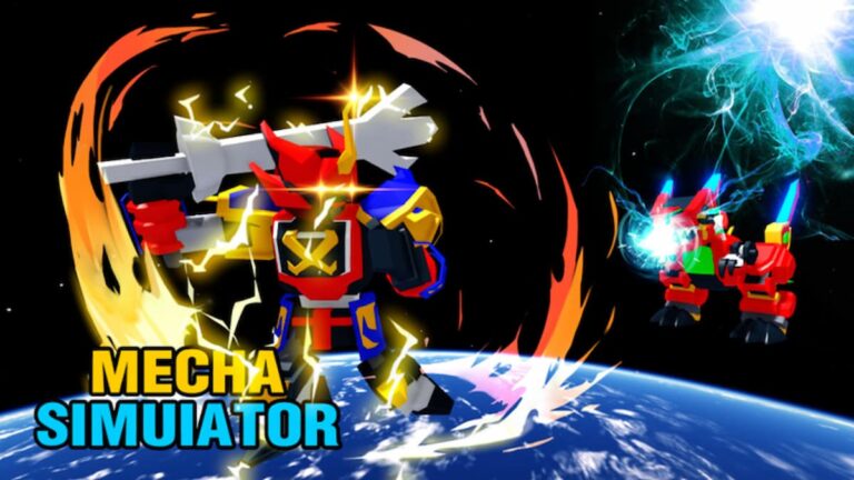 Mecha Simulator Title