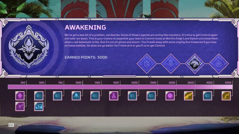 Comment obtenir tous les badges du défi Awakening Collection Event dans Apex Legends