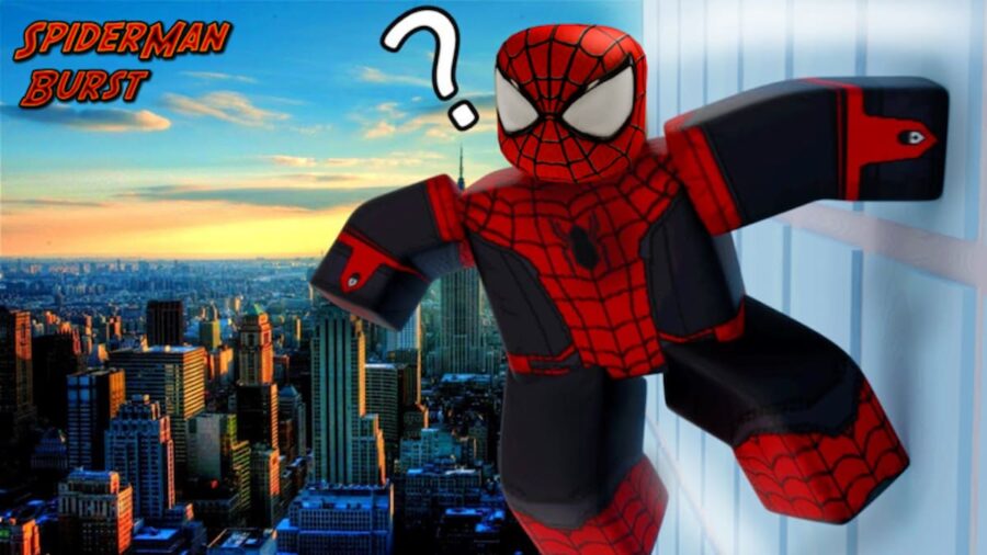 Image de la fonction Spiderman Burst avec Spiderman sur le bâtiment