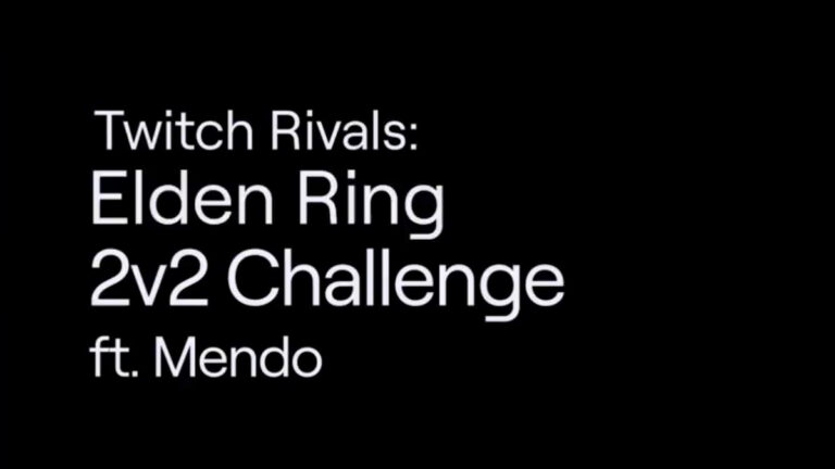 Comment regarder le Twitch Rivals 2v2 Elden Ring Challenge