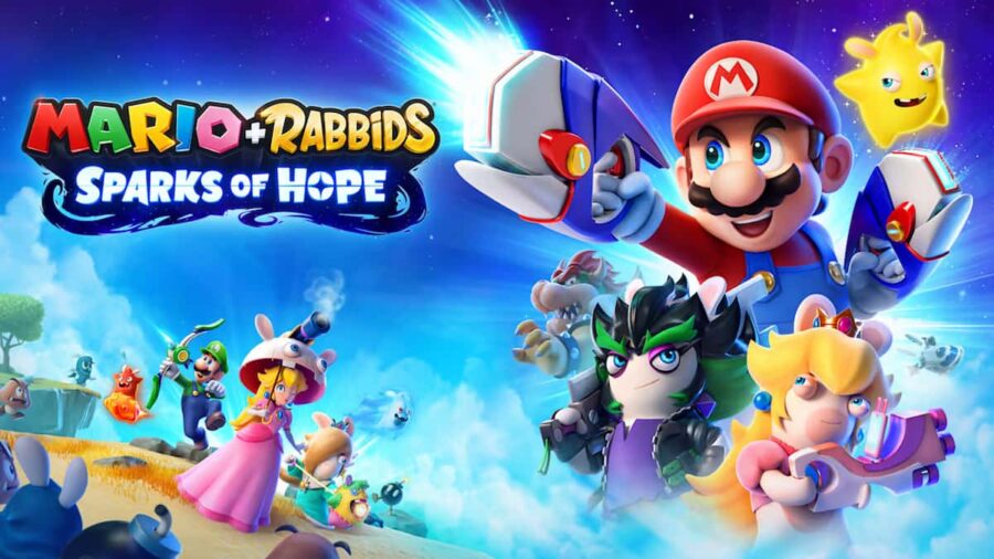 Titre Mario + Lapins Crétins Sparks of Hope