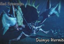 Monster Hunter Rise Sunbreak: Guide Daiymo Hermitaure
