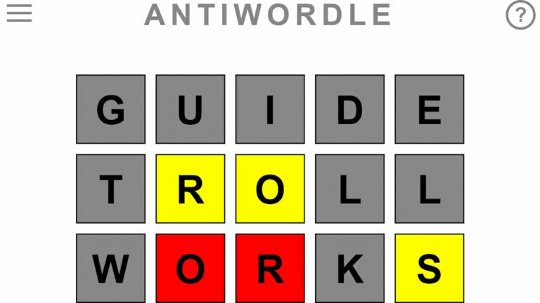 Qu'est-ce qu'Antiwordle ?  Stratégies et comment jouer