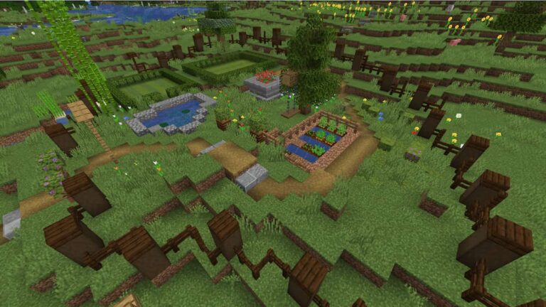 11 idées et conceptions de jardins Minecraft (2022)