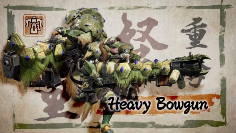 Tous les nouveaux Bowguns lourds dans Monster Hunter Rise Sunbreak