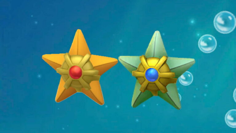 Est-ce que Staryu peut briller dans Pokémon GO ?