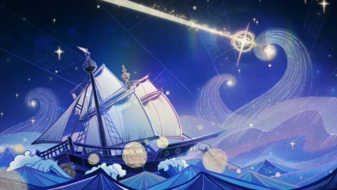 Procédure pas à pas The Ancient Azure Stars World Quest – Genshin Impact Summertime Odyssey Mona Mirage Chest & guide de puzzle
