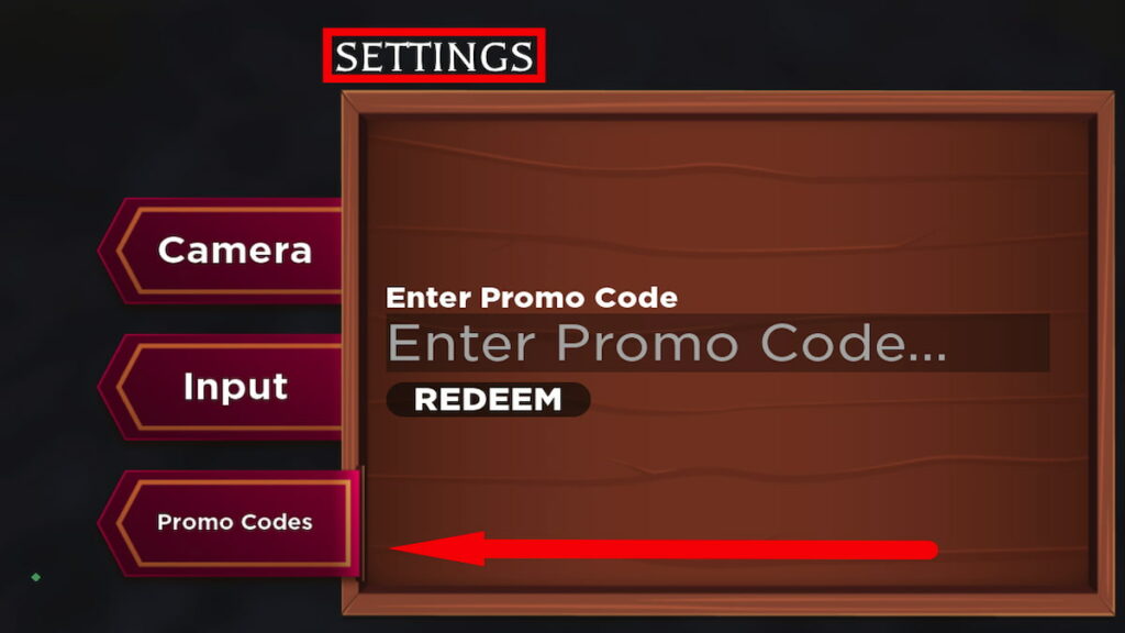 Zone de texte pour échanger des codes pour Roblox Pirates vs Ninjas