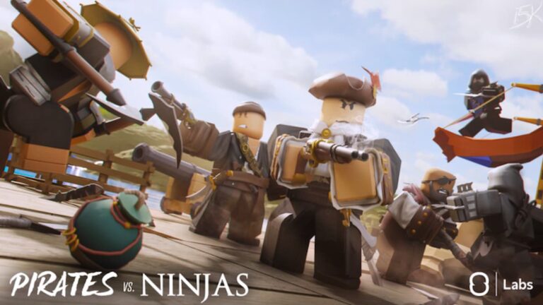 Roblox Pirates vs Ninjas characters