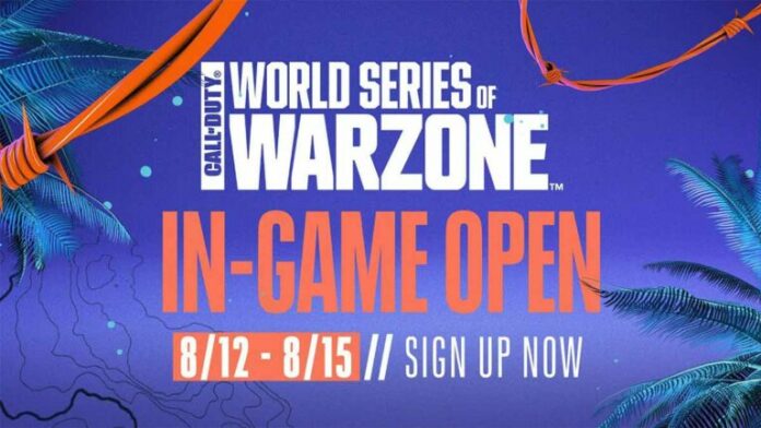Comment s'inscrire au tournoi World Series of Warzone 2022
