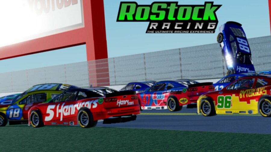 Voitures Roblox RoStack Racing sur la bonne voie