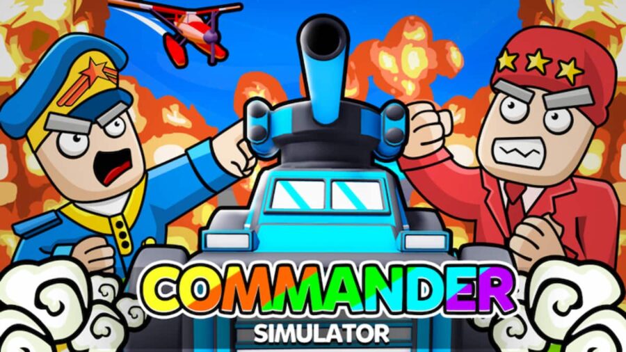Personnage de Commander Simulator avec char