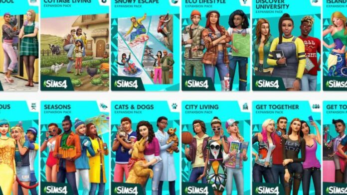 Tous les packs d'extension Sims 4, classés
