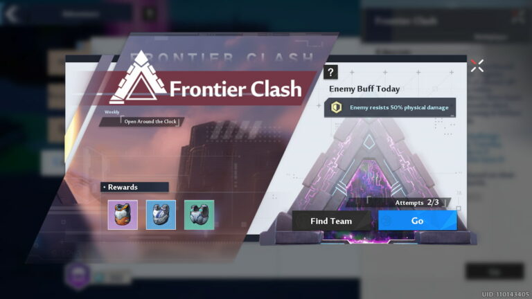 Comment jouer à Frontier Clash dans Tower of Fantasy