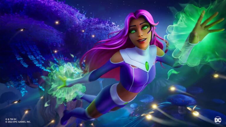 Starfire arrive à Fortnite : prix du bundle, emote, modifications de style, etc.