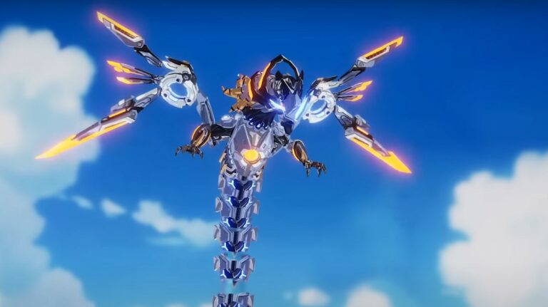 Tower of Fantasy Frostfire dragon boss