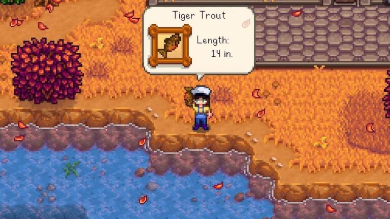 Comment obtenir de la truite tigrée à Stardew Valley