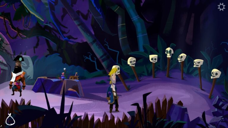 Emplacements de tous les crânes sur Monkey Island dans Return to Monkey Island