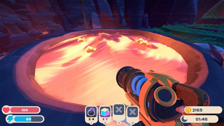 Où trouver Fire Slime dans Slime Rancher 2