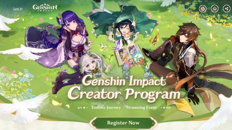 Programme Genshin Impact Creator - Inscription, participation et récompenses