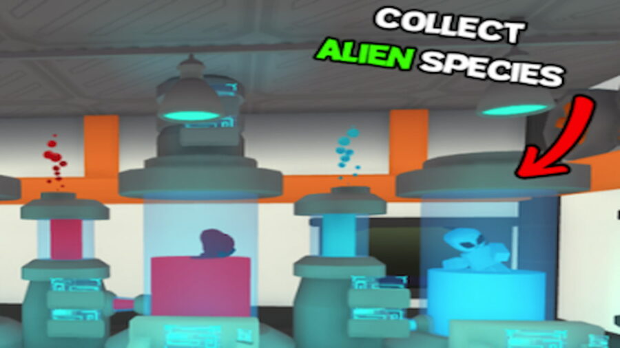 Roblox Alien Tycoon extraterrestres dans des tubes