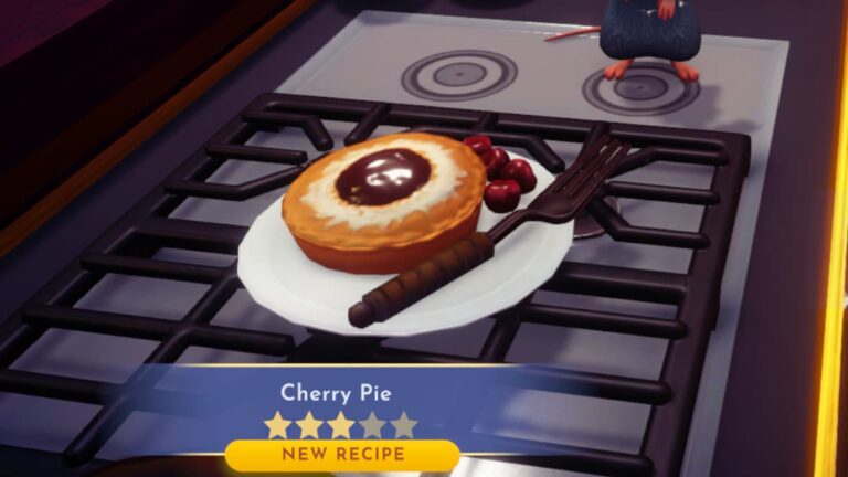 Comment faire une tarte aux cerises dans Disney Dreamlight Valley