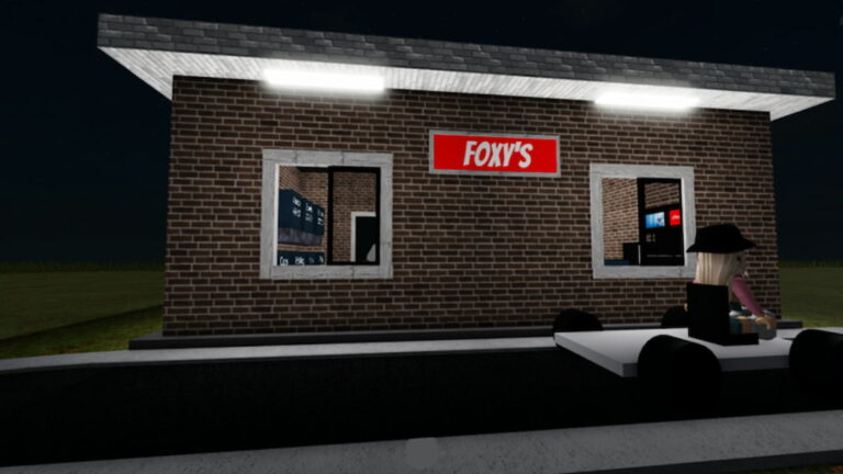 Drive through restaurant in Roblox Drive Thru Tycoon