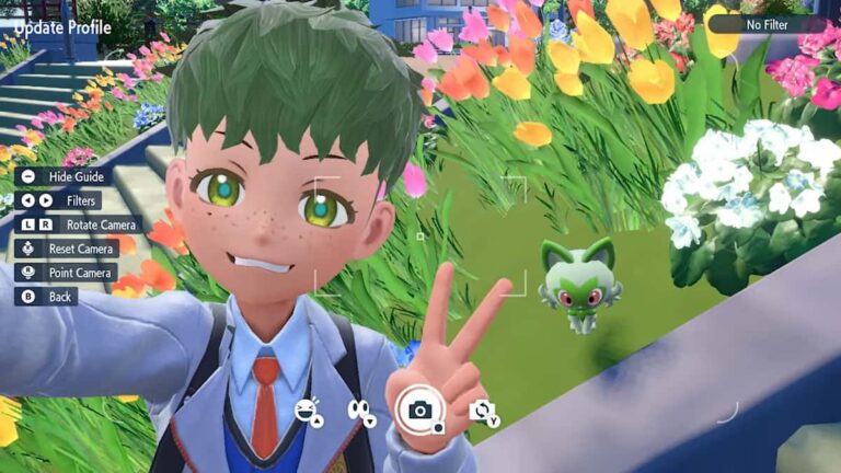 Prenez d'adorables selfies avec vos Pokémon dans Pokémon Scarlet et Violet