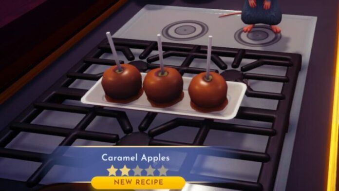 Comment faire des pommes au caramel dans Disney Dreamlight Valley
