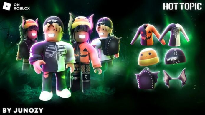 Hot Topic apporte des objets d'avatar sur le thème d'Halloween au Roblox Metaverse
