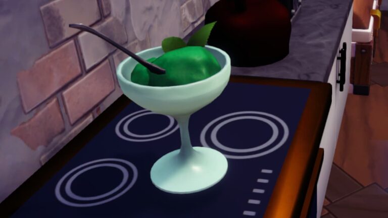 Comment faire un sorbet à la menthe dans Disney Dreamlight Valley