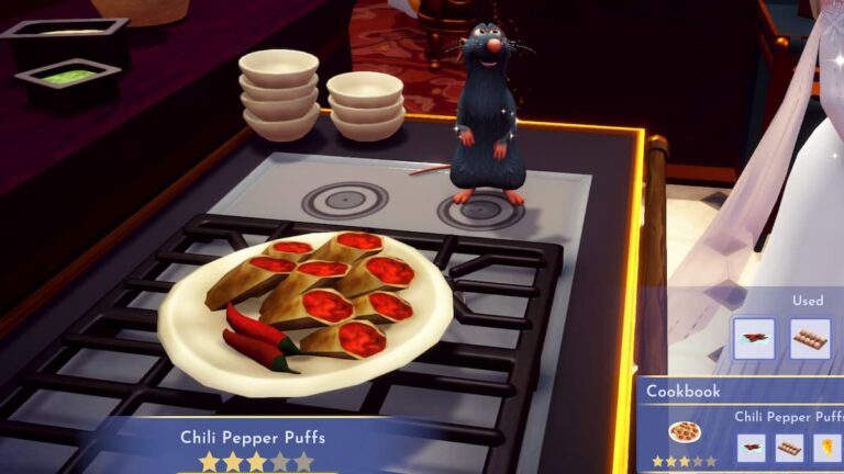 Comment faire des bouffées de piment dans Disney Dreamlight Valley