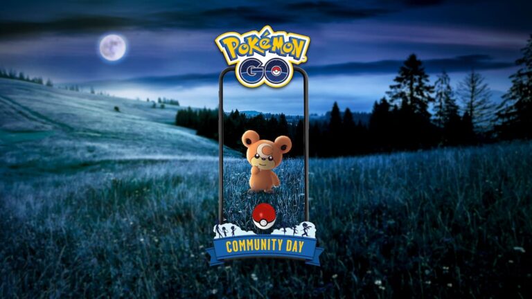 Journée communautaire Pokémon GO de novembre - Shiny Teddiursa et Ursaluna font leurs débuts