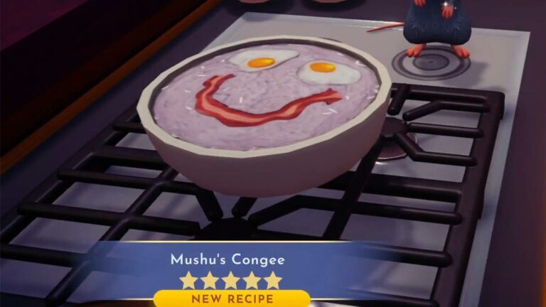 Comment faire Congee de Mushu dans Disney Dreamlight Valley