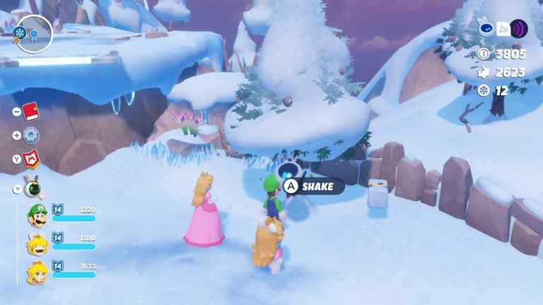 Où trouver tous les blocs de glace pour la quête de l'igloo dans Mario + Rabbids Sparks of Hope