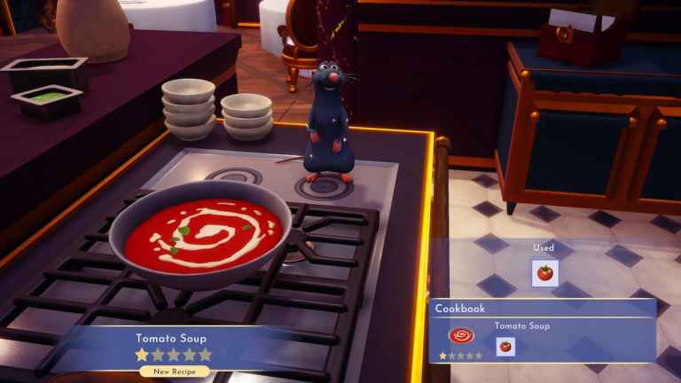 Comment faire de la soupe aux tomates dans Disney Dreamlight Valley