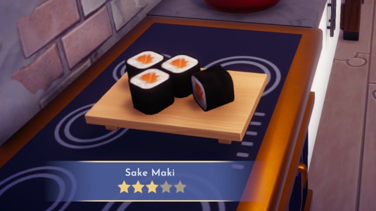 Comment faire du saké maki à Disney Dreamlight Valley