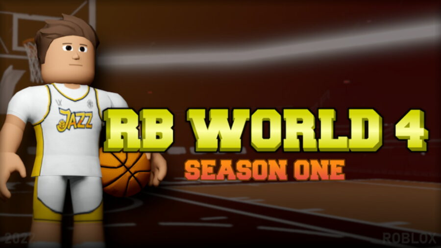 Personnage tenant un ballon de basket pour Roblox RB World 4