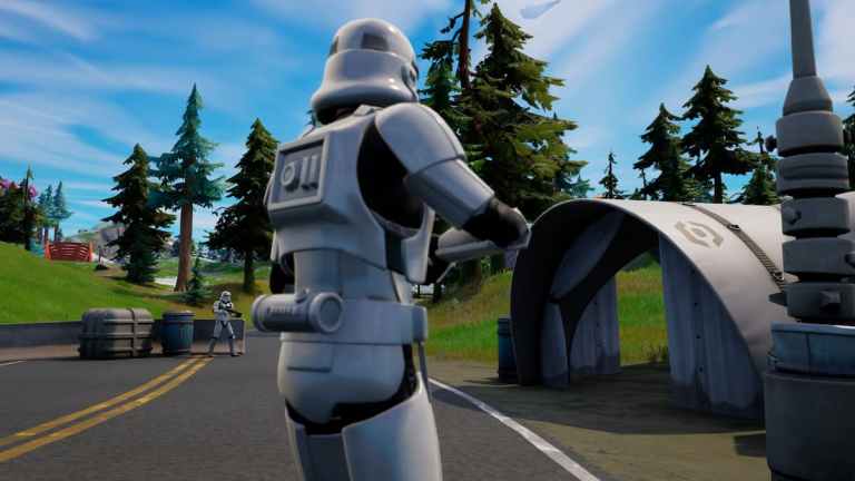 Où trouver des blasters et des sabres laser Star Wars à Fortnite