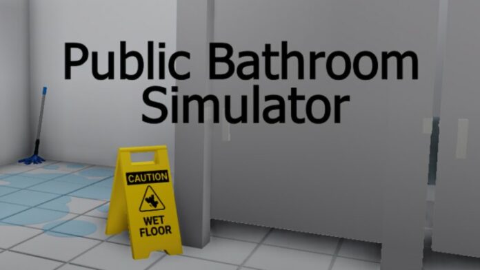  Comment obtenir le salut !  insigne dans Public Bathroom Simulator - Roblox
