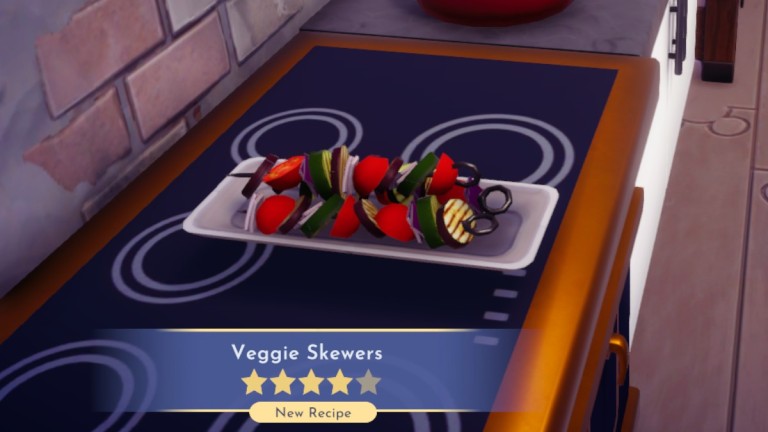 Comment faire des brochettes de légumes dans Disney Dreamlight Valley