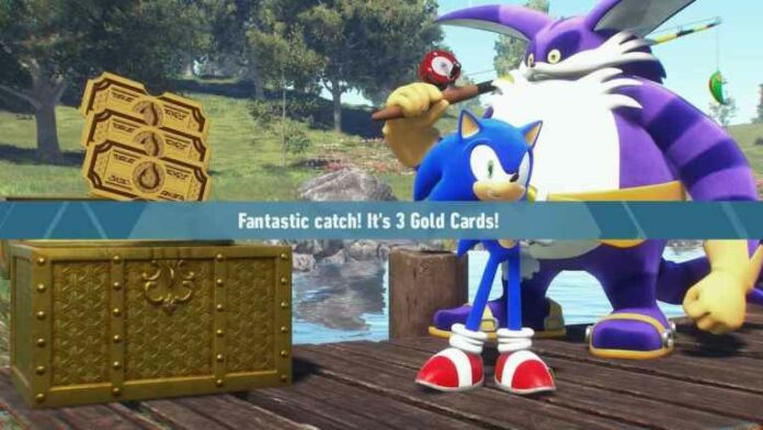 À quoi sert la Gold Card dans Sonic Frontiers
