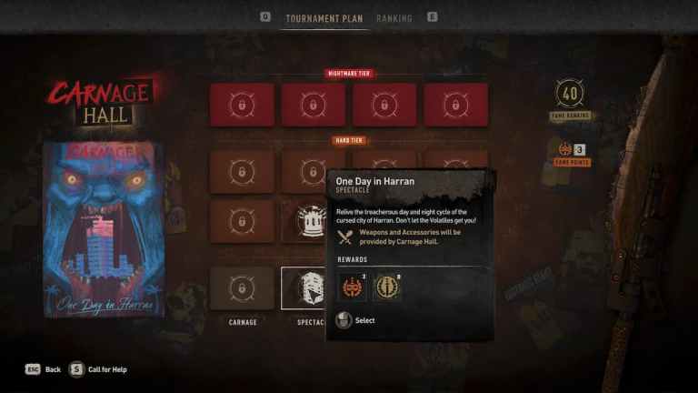 Conseils pour terminer les arènes de spectacles dans le DLC Dying Light 2 Bloody Ties