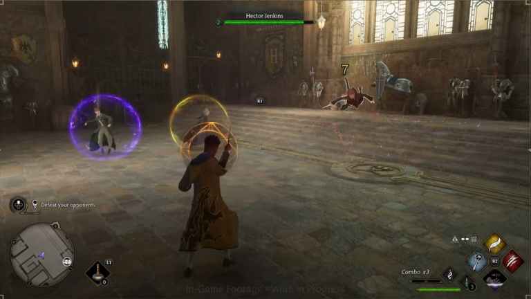 Le nouveau gameplay de Hogwarts Legacy montre la magie de combat, les boucliers Protego et plus encore