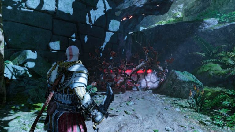 Comment enlever les ronces pour ouvrir les coffres dans God of War Ragnarok