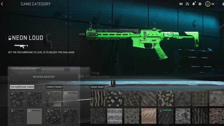 Comment obtenir le camouflage Neon Loud dans Modern Warfare 2